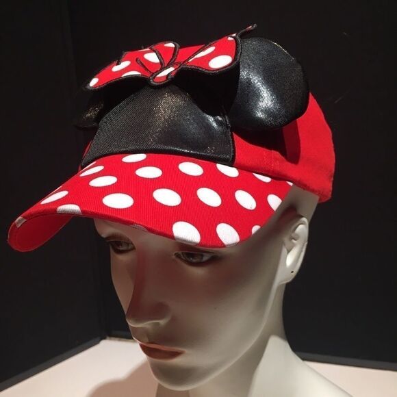 Disney Minnie Mouse Ear Hat One Size - Picture 4 of 11